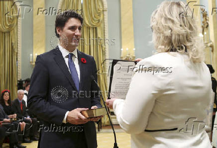 FILE PHOTO: Canadian Prime Minister Justin Trudeau