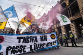 Protesto Contra Aumento da Tarifa