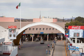 Border crossing between Nogales, Arizona, U.S. and Nogales, Sonora, Mexico