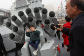 PLA Naval Museum in Qingdao on the Navy's 75th founding anniversary
