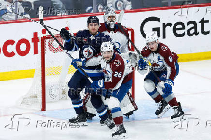 NHL: Stanley Cup Playoffs-Colorado Avalanche at Winnipeg Jets