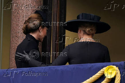 Remembrance Sunday ceremony in London