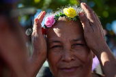 Protest to mark the International Day for Elimination of Violence Against Women, in San Salvador