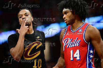 NBA: Philadelphia 76ers at Cleveland Cavaliers