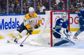 NHL: Nashville Predators at Vancouver Canucks