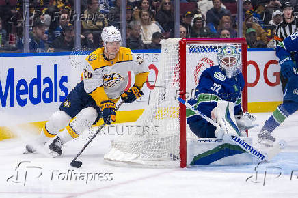 NHL: Nashville Predators at Vancouver Canucks