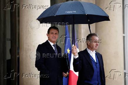 Weekly cabinet meeting at the Elysee Palace in Paris