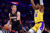 NBA: Miami Heat at Los Angeles Lakers