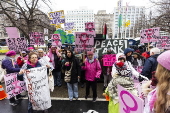 The People's March in downtown Washington, DC