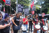 Manifestao contra a escola 6x1 em So Paulo