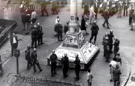 Greve dos bancrios, 1963: policiais