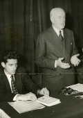 Oswaldo Aranha durante o 11 Congresso