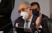 Ministro da Sade, Marcelo Queiroga, presta depoimento  CPI da Covid