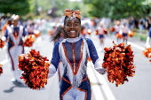 Inman Park Festival parade in Atlanta, Georgia