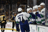 NHL: Vancouver Canucks at Boston Bruins