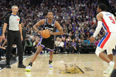 NBA: Detroit Pistons at Sacramento Kings