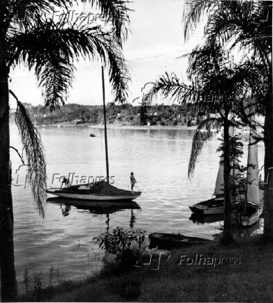 Vista da Represa Billings, em So