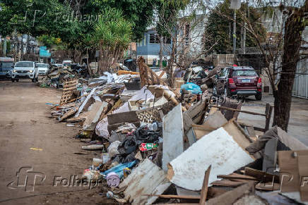 BAIRRO SARANDI / ENCHENTE / DESTRUICAO / DIQUE DO SARANDI / PREJUIZOS