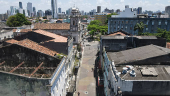 Rua da abandonada no Recife