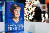 Former German Chancellor Angela Merkel's memoir published 'Freedom' in Germany