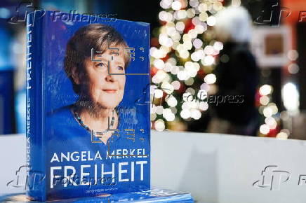 Former German Chancellor Angela Merkel's memoir published 'Freedom' in Germany