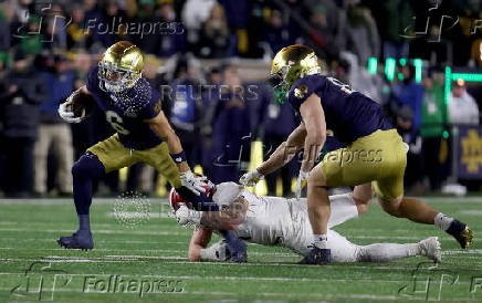 NCAA Football: CFP National Playoff First Round-Indiana at Notre Dame