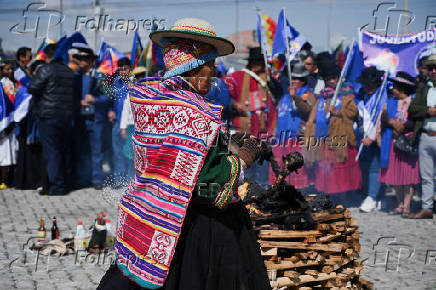 MAS Party celebrates new leader, leaving Evo Morales out of office after 25 years, in El Alto