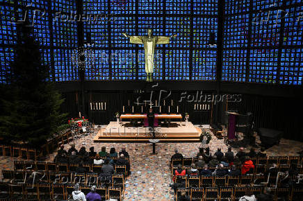 Memorial service in solidarity with the people of Magdeburg, at the Kaiser Wilhelm Memorial Church in Berlin