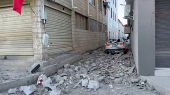 Aftermath of earthquake in Tibet