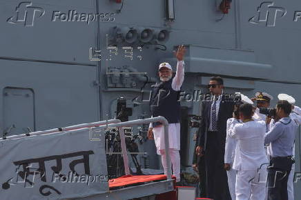 Three Indian Navy warships commissioned in Mumbai