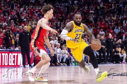 NBA: Playoffs-Los Angeles Lakers at New Orleans Pelicans