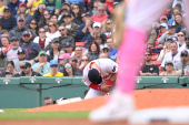 MLB: Washington Nationals at Boston Red Sox