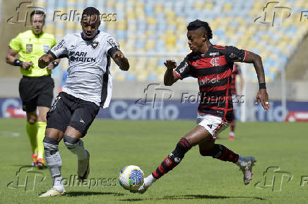 Partida entre Flamengo e Botafogo vlida pela Quarta rodada do Campeonato Brasileiro 2024.