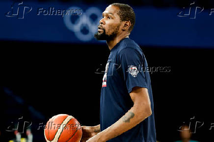 Quartas de final de basquete masculino entre Brasil e EUA