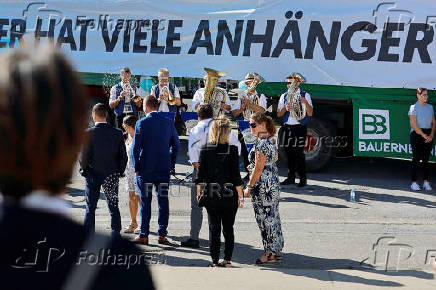 People's Party (OEVP) election campaign kick-off in Vienna