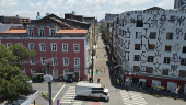 Rua da abandonada no Recife