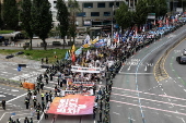 Rally calling for South Korean president's resignation in Seoul