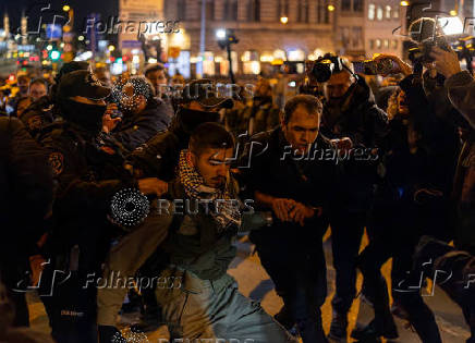 Protest to mark the International Day for Elimination of Violence Against Women, in Istanbul