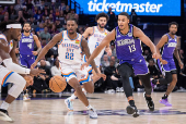 NBA: Oklahoma City Thunder at Sacramento Kings