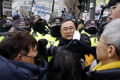 Protest in Seoul calling for the impeachment of South Korea's President Yoon