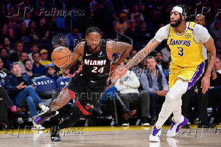 NBA: Miami Heat at Los Angeles Lakers