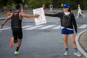 El brasileo Johnatas Cruz y la venezolana Magaly Garca ganan el Maratn CAF 2025