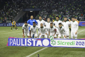 Partida entre Palmeiras e Novo Horinzotino pelo Campeonato Paulista