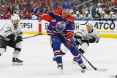 NHL: Stanley Cup Playoffs-Los Angeles Kings at Edmonton Oilers