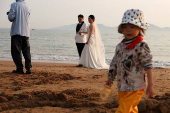 FILE PHOTO: FILE PHOTO: Pre-wedding photoshoot in Qingdao