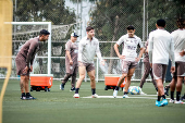 treino aberto do corinthians no ct joaquim grava