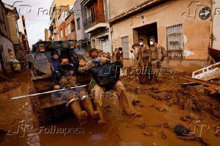 Aftermath of floods in Spain