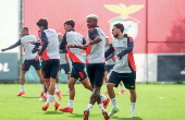 UEFA Champions League MD-1: Benfica training