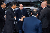 Royal Couple's gala dinner for Egypt's president at Christiansborg Palace in Copenhagen