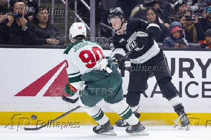 NHL: Minnesota Wild at Los Angeles Kings